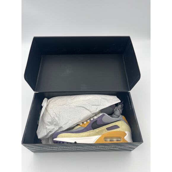 NIB Nike Air Max 90 NRG 'Lemon Drop' DC6083-500 - Size 4 (EUR 36) - Picture 9 of 9